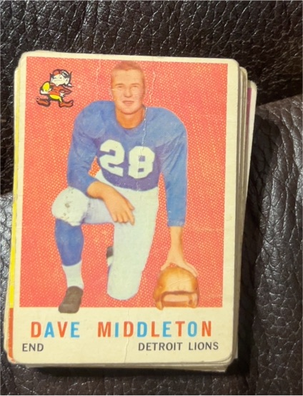 1959 Topps #113 Dave Middleton — front