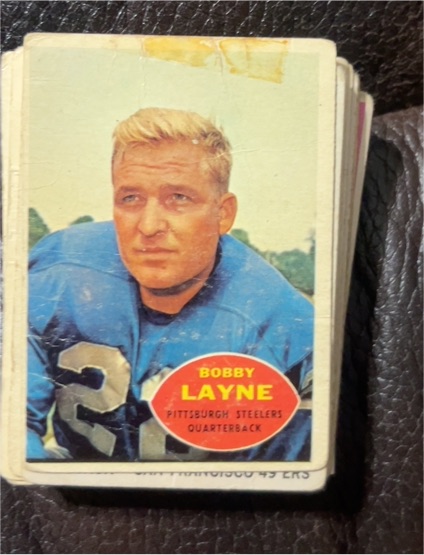 1960 Topps #93 Bobby Layne — front