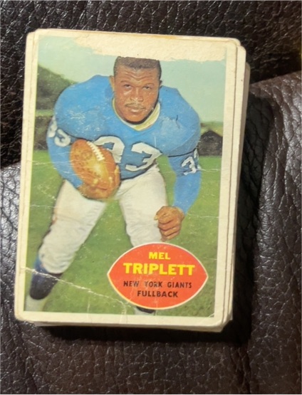 1960 Topps #73 Mel Triplett — front