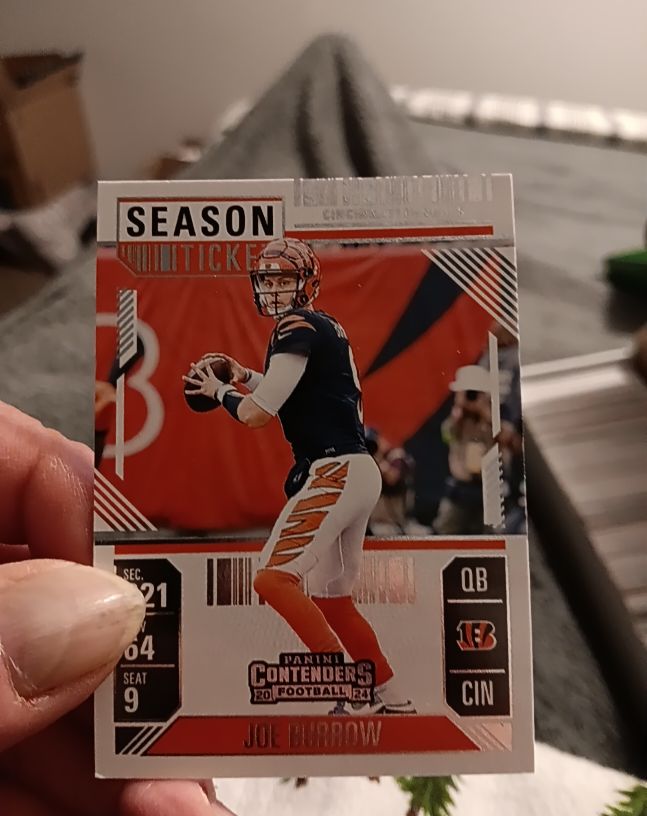 2024 Panini Contenders Season Ticket #20 Joe Burrow — front