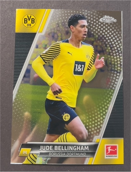 2021 Topps Chrome Bundesliga #31 Jude Bellingham — front