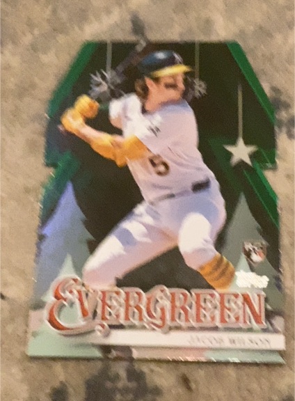 2025 Topps Holiday #E-9 Matt Shaw Evergreen — front
