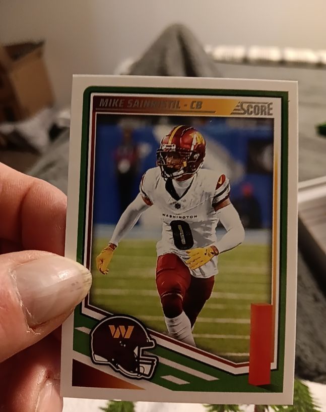 2025 Panini Score #294 Mike Sainristil — front