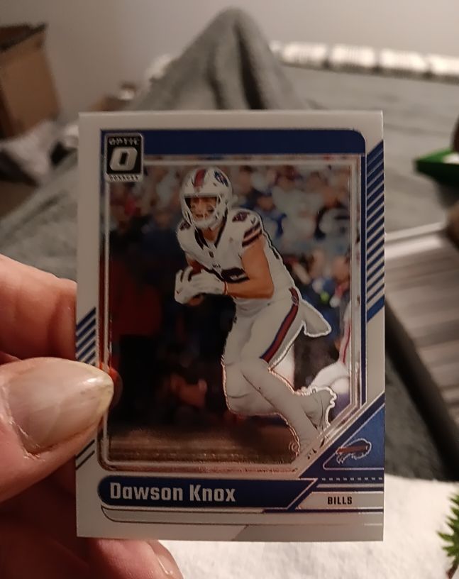 2024 Panini Donruss Optic #24 Dawson Knox — front