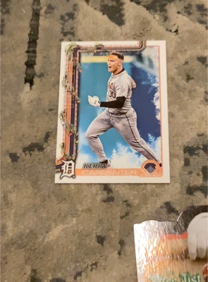 2025 Topps Holiday #H127 Kerry Carpenter — front