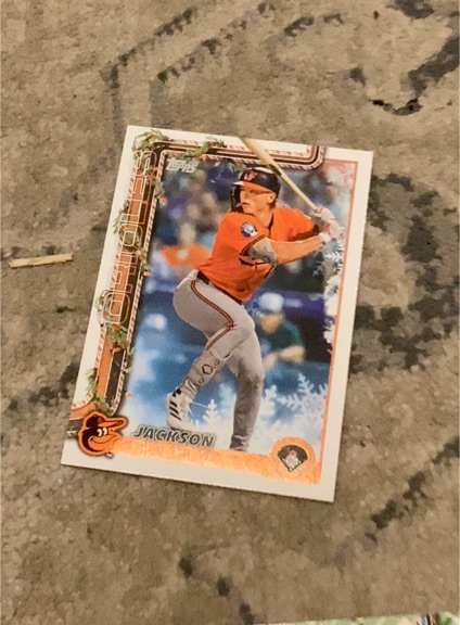 2025 Topps Holiday #H188 Jackson Holliday — front