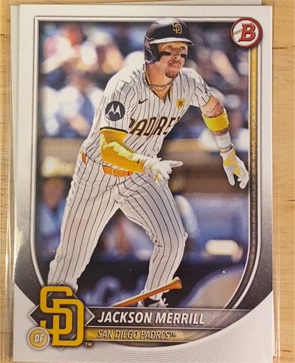2025 Bowman #64 Jackson Merrill — front