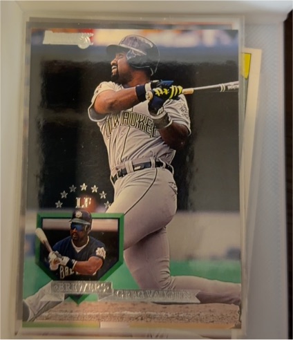 1995 Donruss #130 Greg Vaughn — front