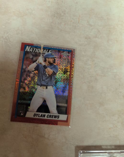 2025 Topps Chrome Update Series #U90C-91 Dylan Crews — front