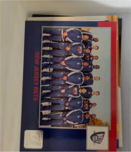 1993 Hoops #281 New Jersey Nets East Team Photo — front