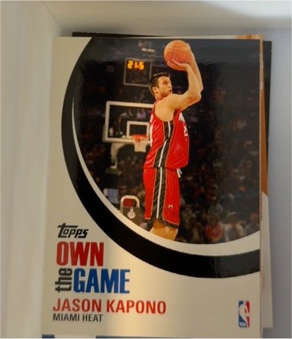 2007-08 Topps Own the Game #OTG3 Jason Kapono — front