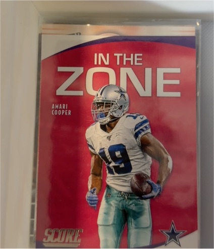 2020 Panini Score In The Zone #IZ-AC Amari Cooper — front