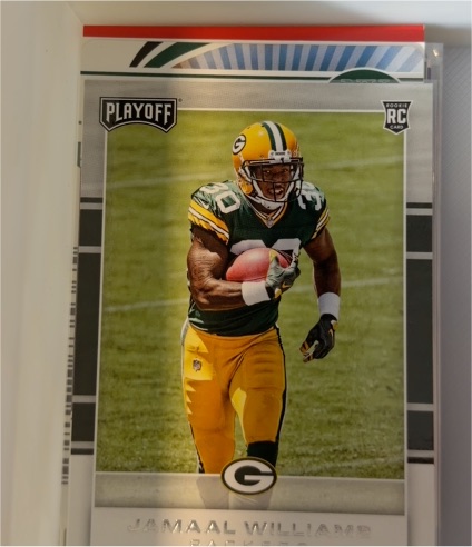 2017 Panini Playoff #237 Jamaal Williams — front