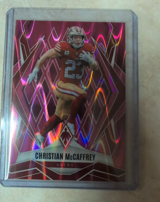 2025 Panini Phoenix Christian McCaffrey — front