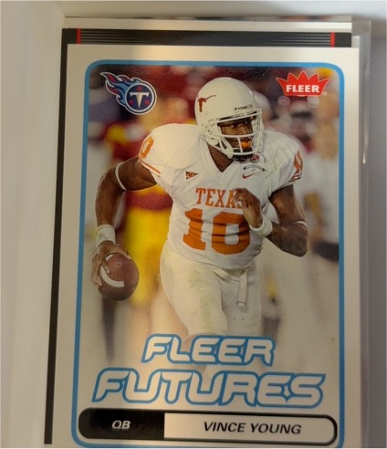 2006 Fleer #197 Vince Young — front