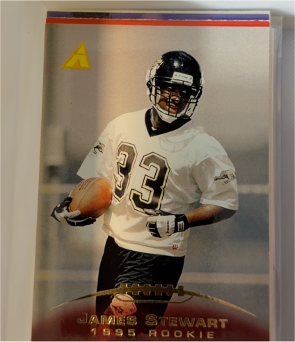 1995 Pinnacle #234 James Stewart Rookie — front