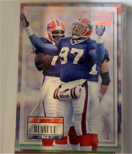 1993 Pro Set Power #97 Cornelius Bennett — front