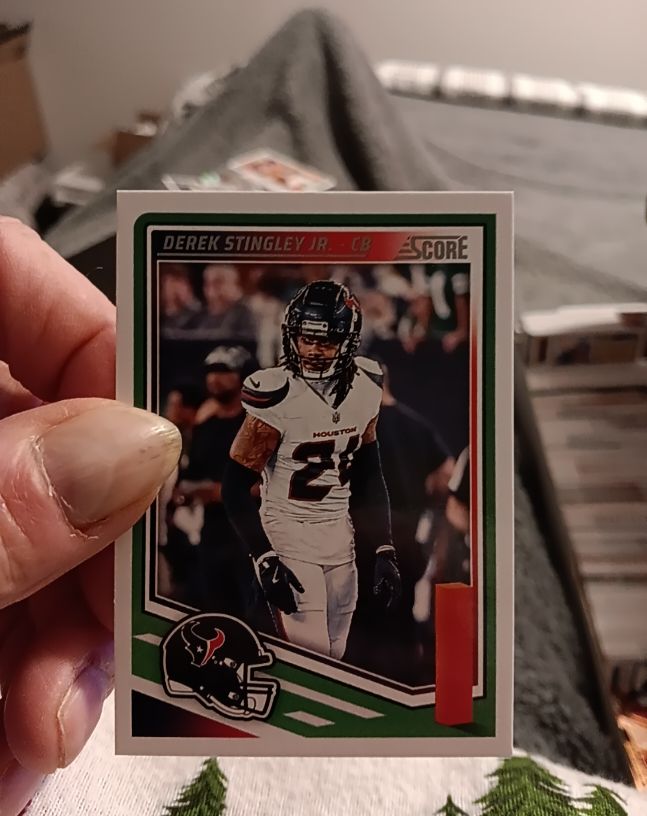 2025 Panini Score #194 Derek Stingley Jr. — front