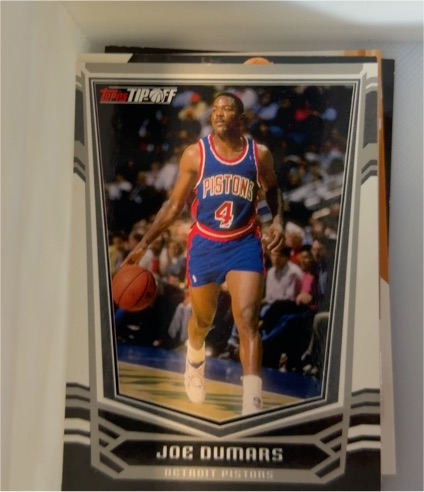 2008-09 Topps Tip-Off #105 Joe Dumars — front