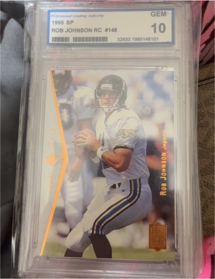 1995 Upper Deck SP #148 Rob Johnson — front