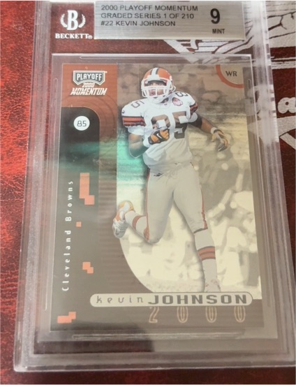 2000 Playoff Momentum #22 Kevin Johnson — front