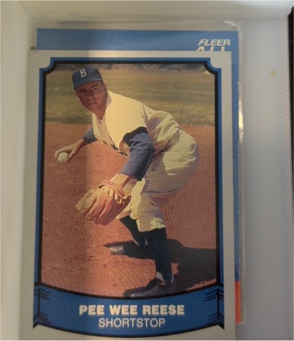 1988 Pacific Legends I #21 Pee Wee Reese — front