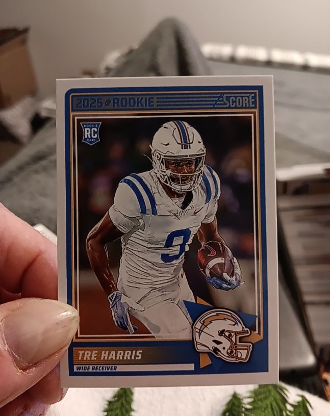 2025 Panini Score #42 Tre Harris Rookie — front