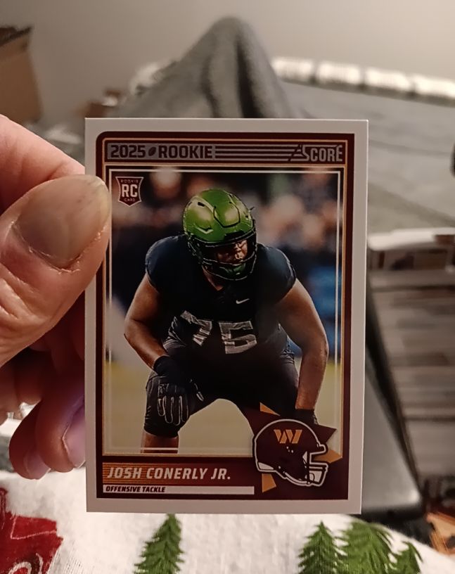 2025 Score #100 Josh Conerly Jr. — front