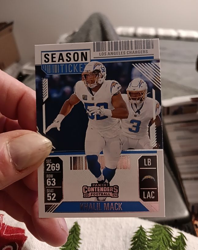 2024 Panini Contenders Season Ticket #57 Khalil Mack — front
