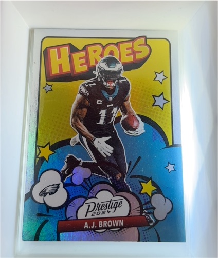 2024 Panini Prestige Heroes #8 A.J. Brown — front