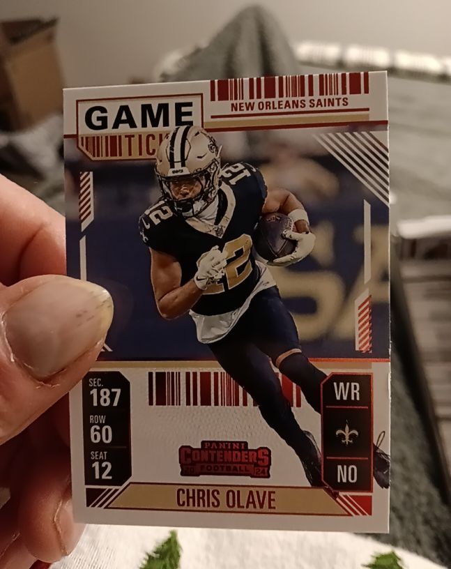 2024 Panini Contenders #70 Chris Olave — front