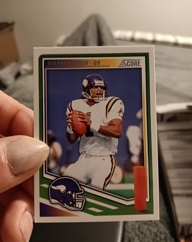 2025 Score #178 Warren Moon — front