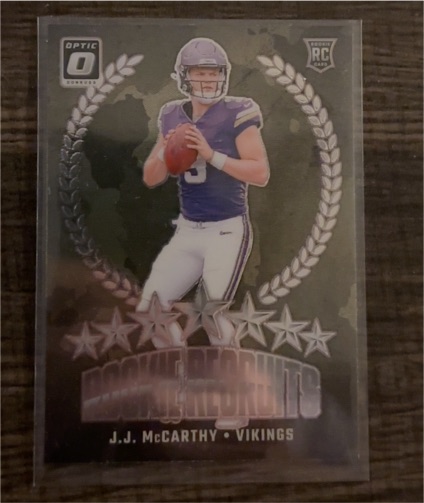 2024 Panini Donruss Optic #11 J.J. McCarthy Rookie Recruits — front