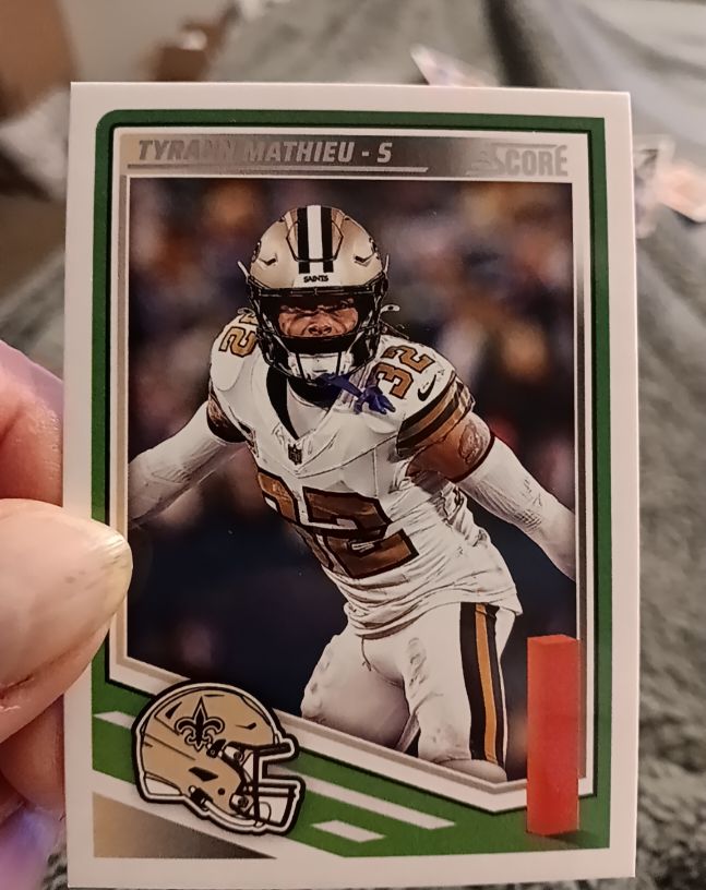 2025 Panini Score #96 Tyrann Mathieu — front