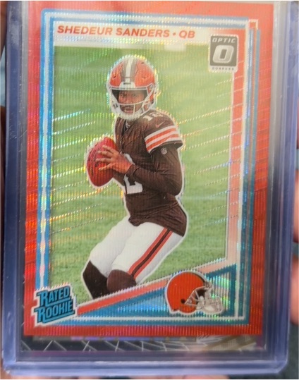 2025 Donruss Optic #306 Shedeur Sanders — front