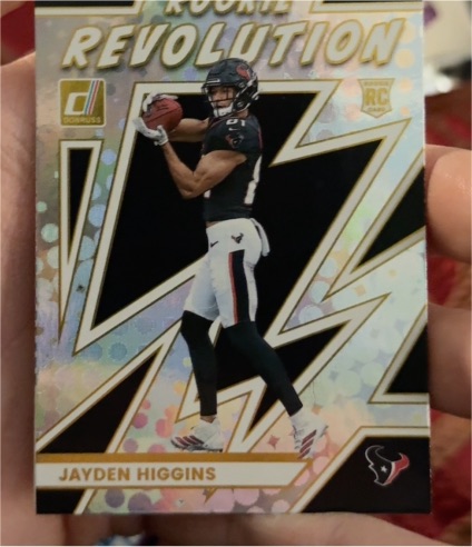 2025 Donruss Rookie Revolution #33 Jayden Higgins — front