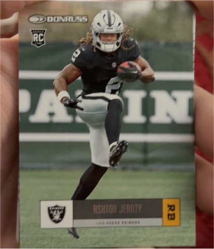 2025 Donruss #R05-ASJ Ashton Jeanty Retro 2005 — front