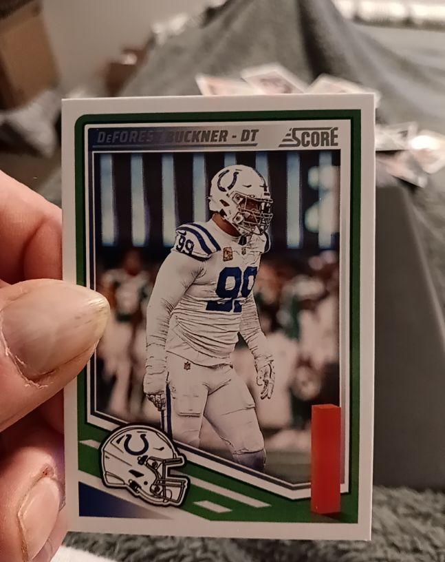 2025 Panini Score #153 DeForest Buckner — front