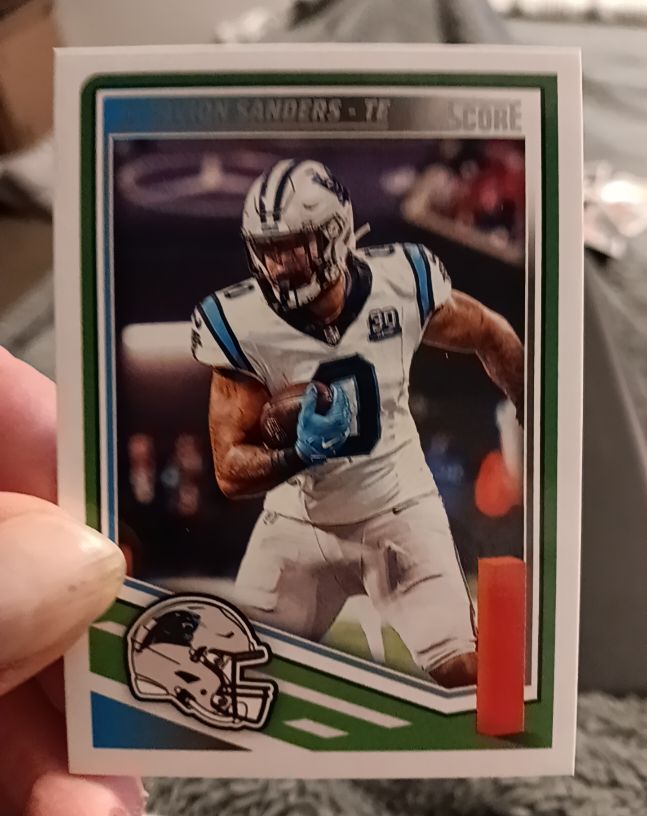 2025 Panini Score #23 Ja'Tavion Sanders — front