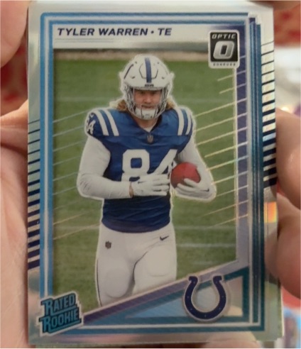 2025 Panini Donruss #337 Tyler Warren — front