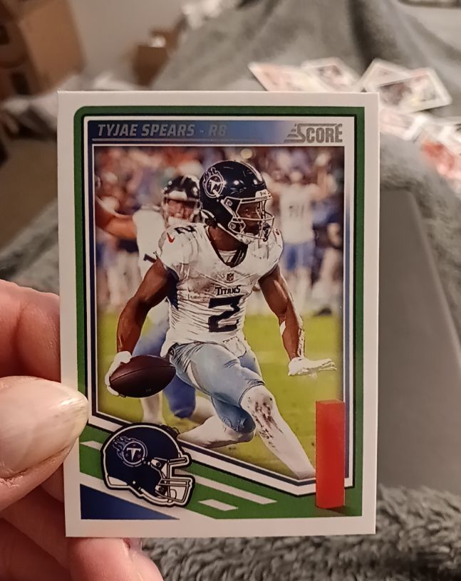 2025 Panini Score #46 Tyjae Spears — front