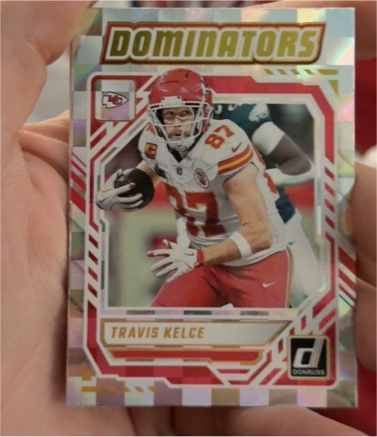 2025 Donruss Dominators #DOM-TKE Travis Kelce — front