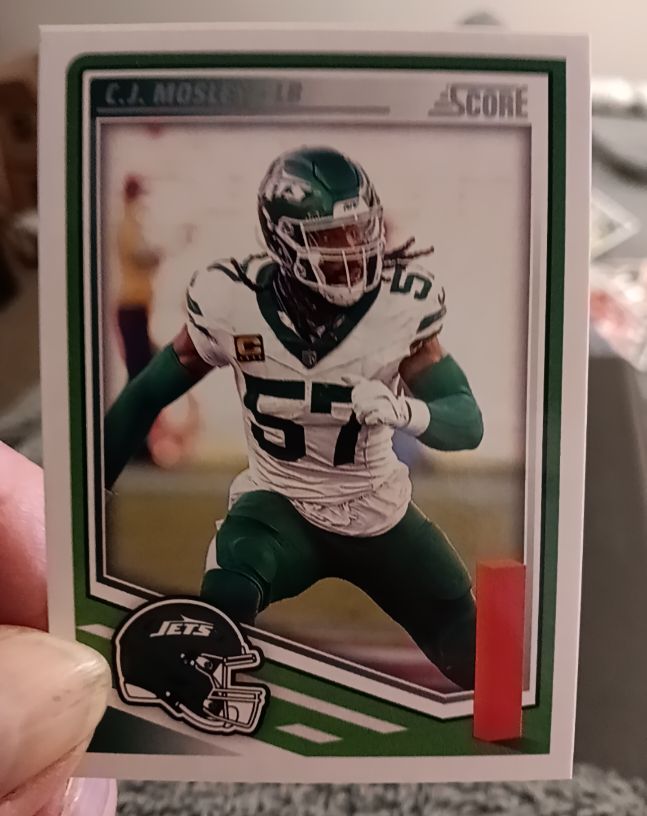 2025 Panini Score #87 C.J. Mosley — front