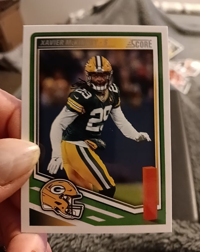 2025 Panini Score #227 Xavier McKinney — front