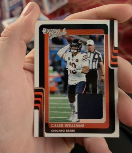 2025 Panini Donruss Threads #DTH-CWS Caleb Williams — front