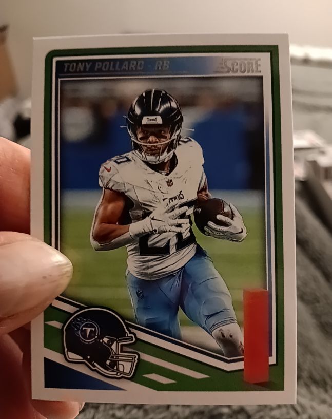2025 Panini Score #212 Tony Pollard — front