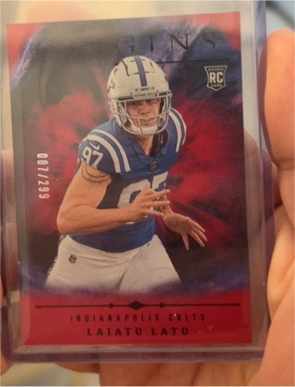 2024 Panini Origins #125 Laiatu Latu — front