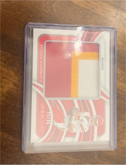 2024 Panini Immaculate Collection #11 Patrick Mahomes II — front