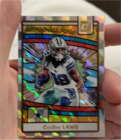 2025 Donruss Action All Pros #AAP-CLA CeeDee Lamb — front