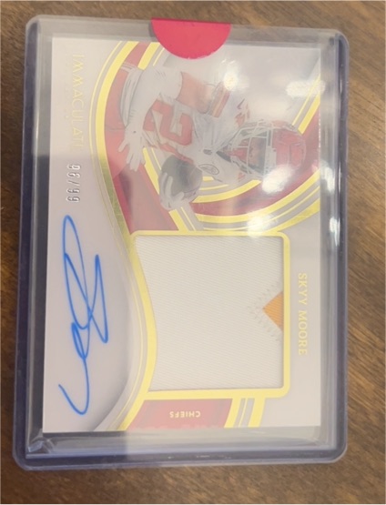2023 Panini Immaculate #PP-SM Skyy Moore — front